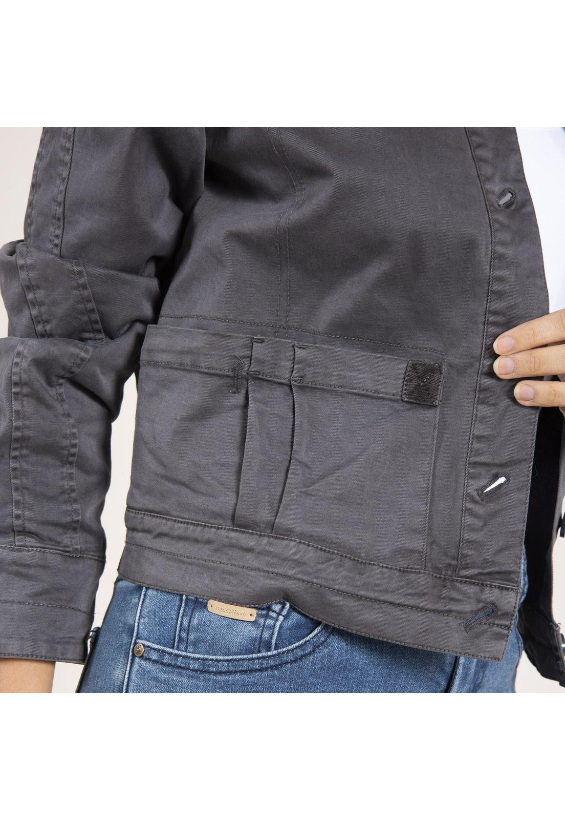 Chaqueta Algodón Roma Negro Mujer Rockford-3