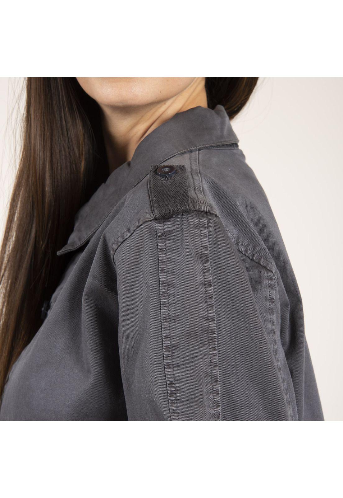 Chaqueta Algodón Roma Negro Mujer Rockford-4