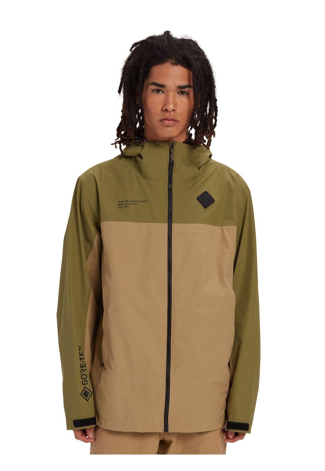 Parka Hombre Packrite Rain Jacket Verde Burton-0
