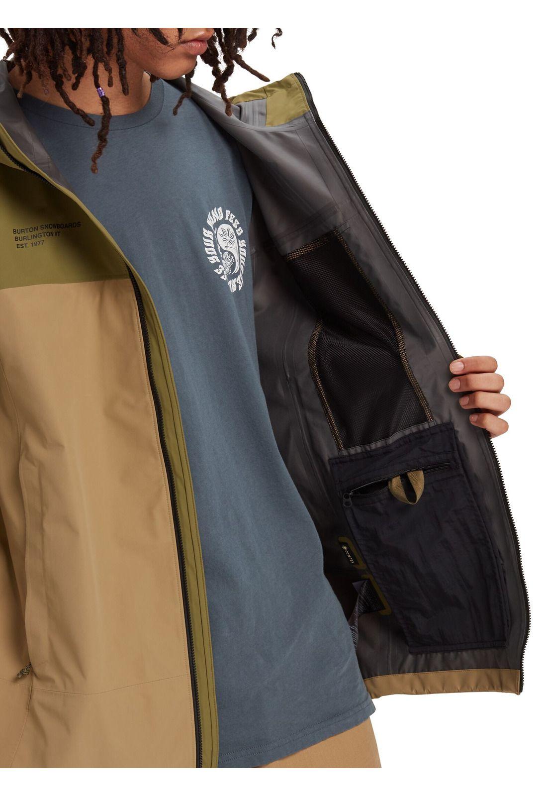 Parka Hombre Packrite Rain Jacket Verde Burton-1