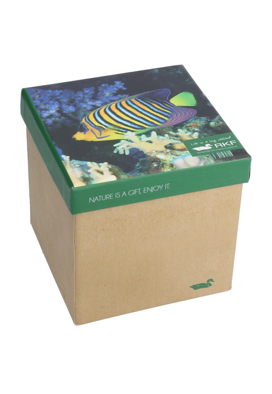 Calcetín Bambú Hombre Pack Gift Pez Multicolor-0