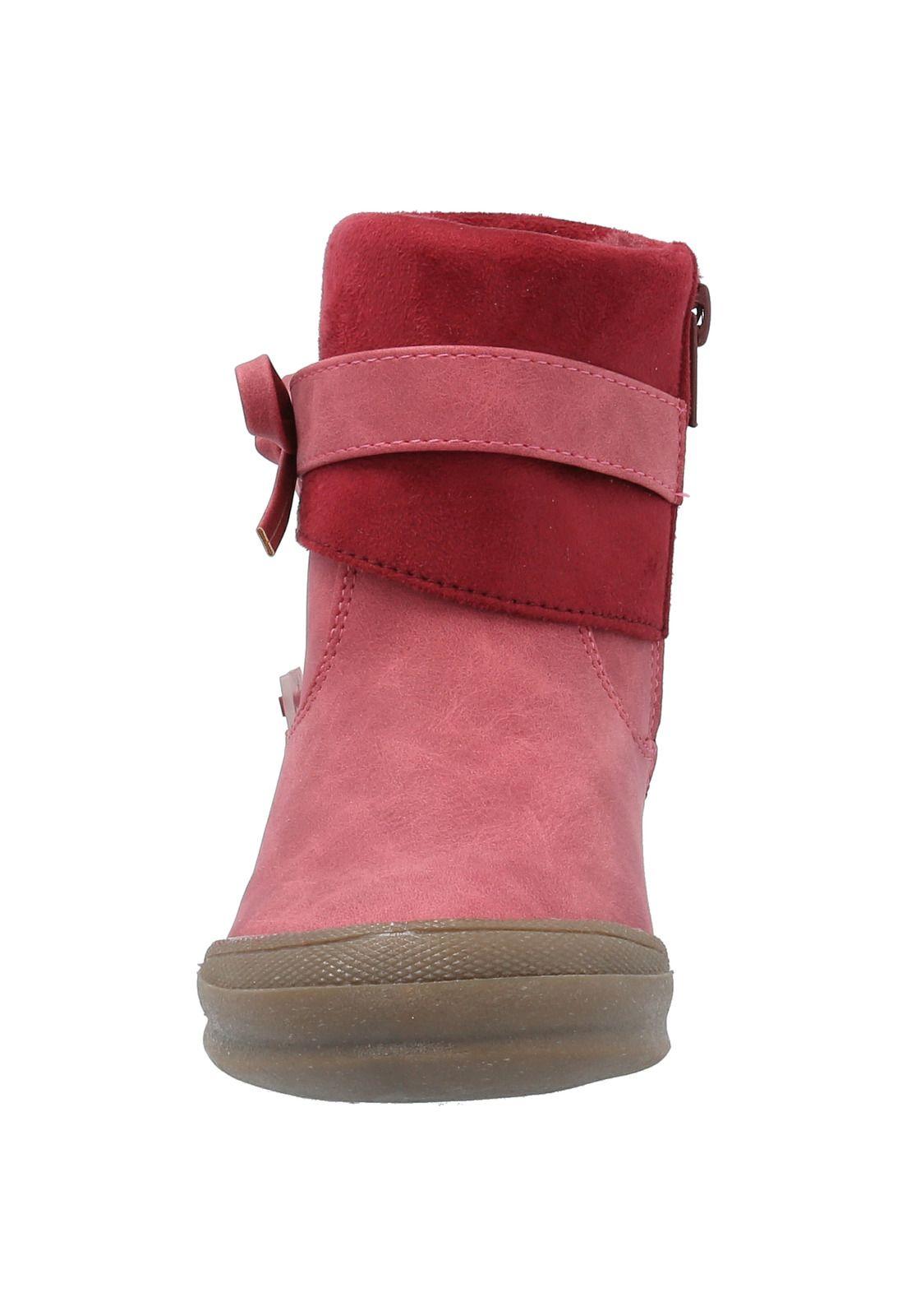 Botín Niña Electra Burdeo-2