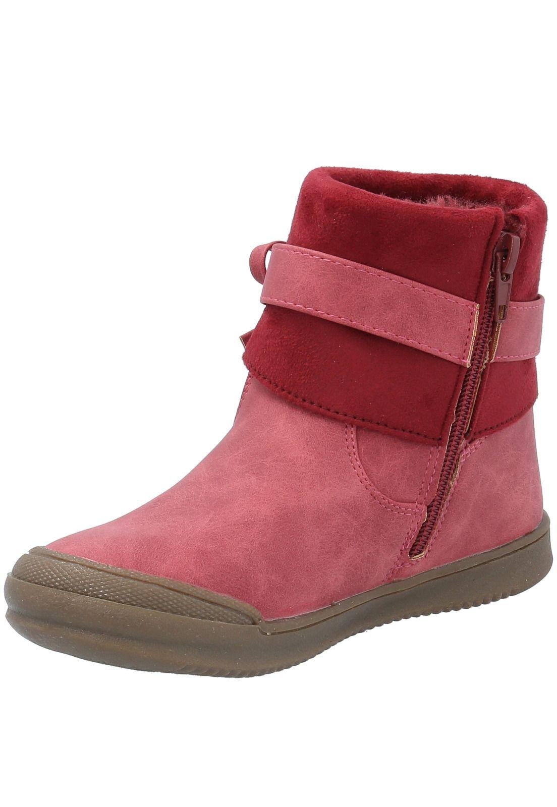 Botín Niña Electra Burdeo-3