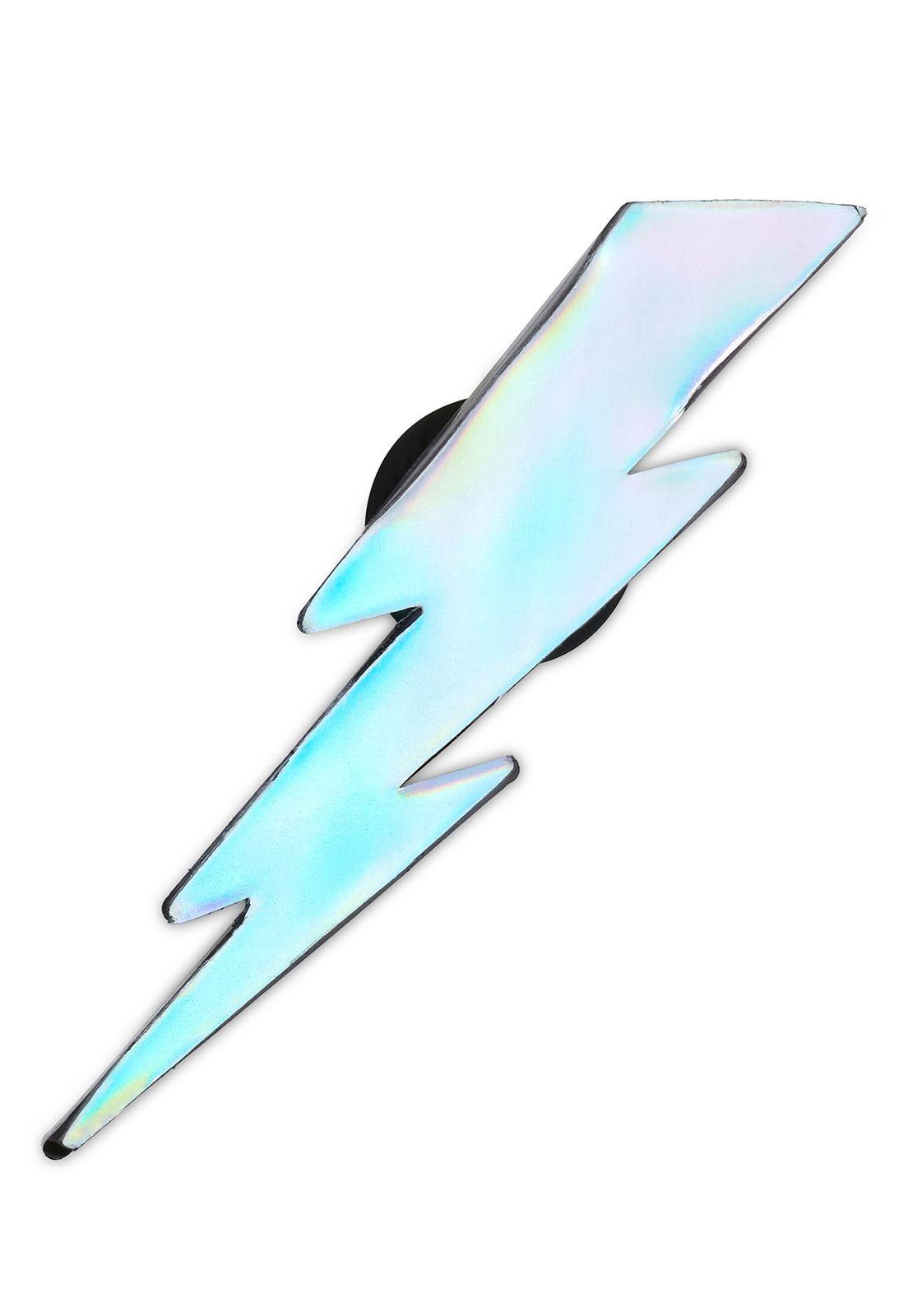 Jibbitz Rayo Con Efecto Celeste-0