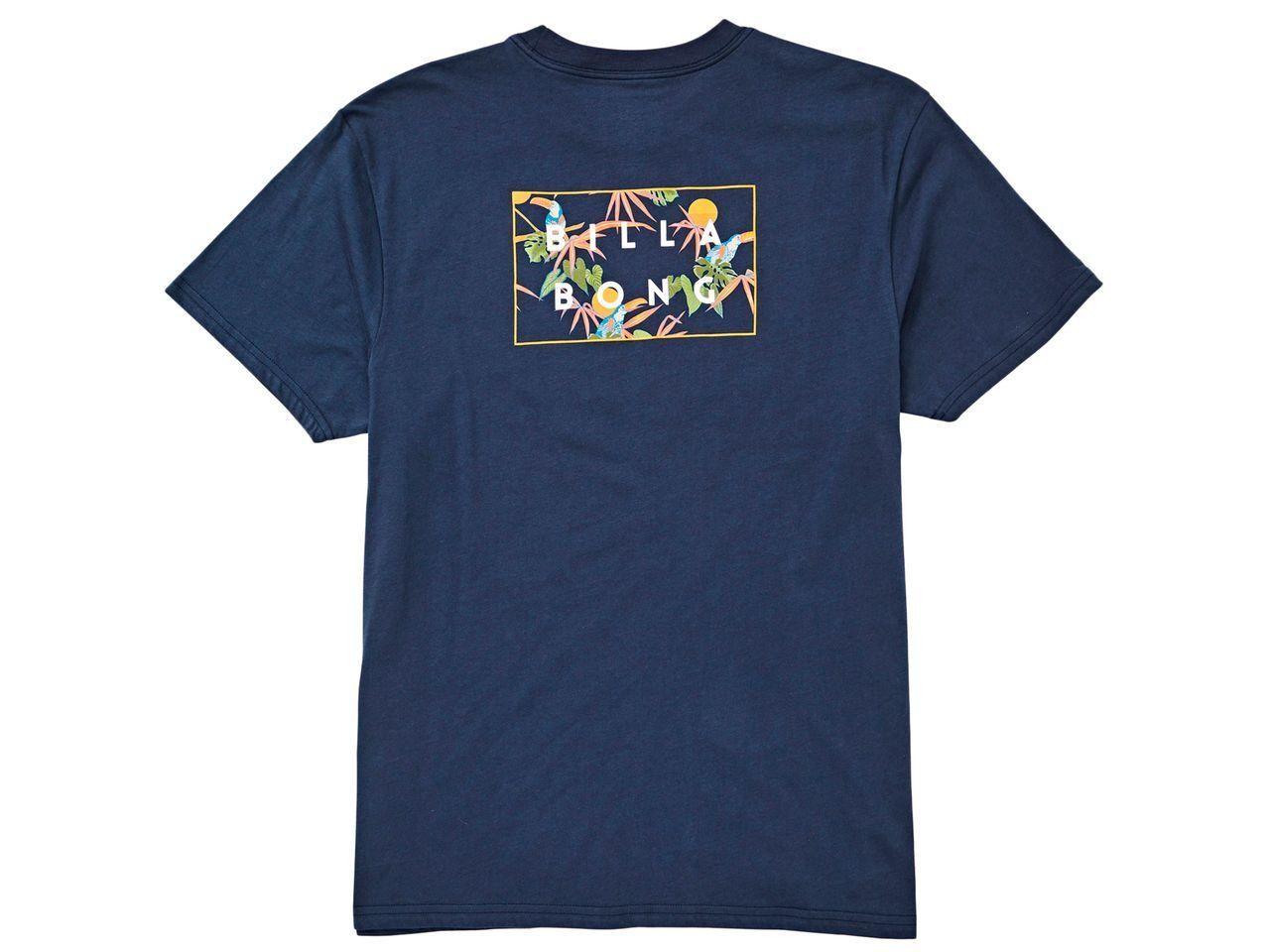 Polera M/C Hombre Diecut Azul Petróleo-1