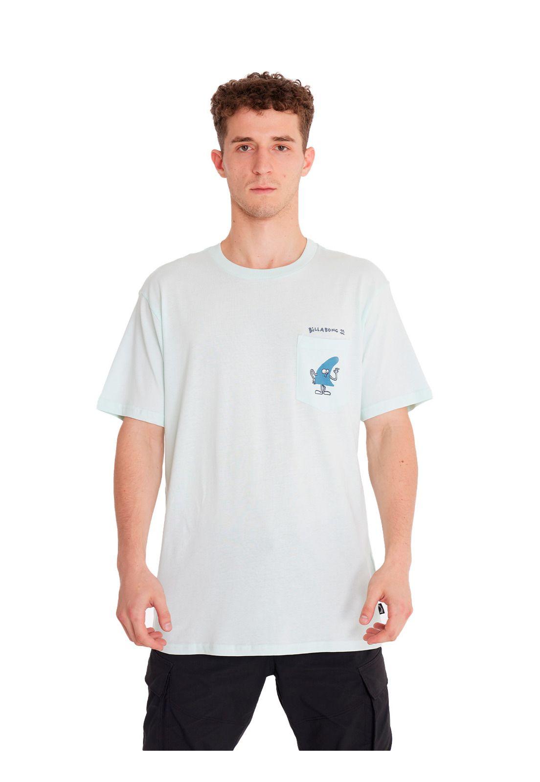 Polera Hombre Funghi Pocket Blanco-0
