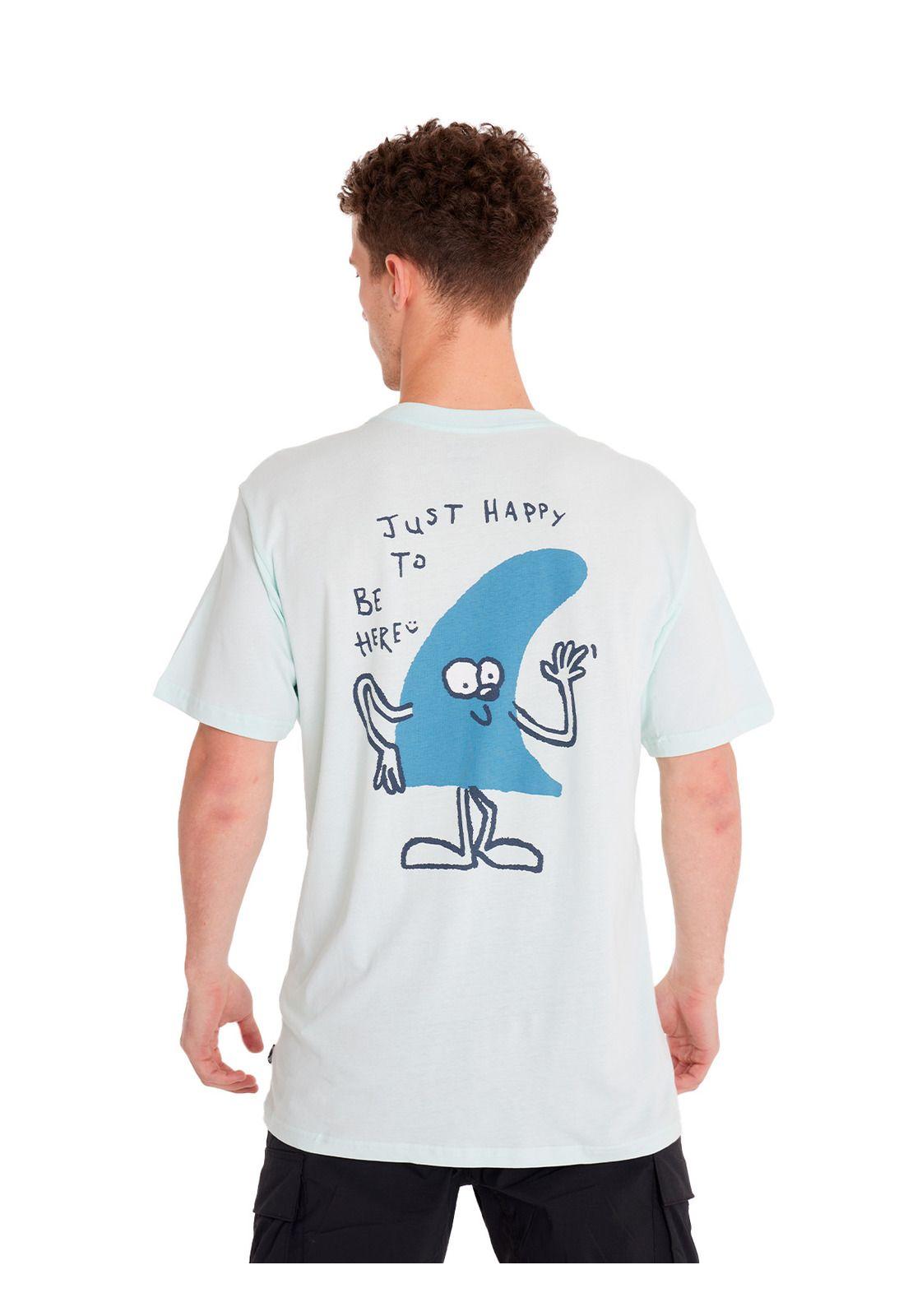 Polera Hombre Funghi Pocket Blanco-4