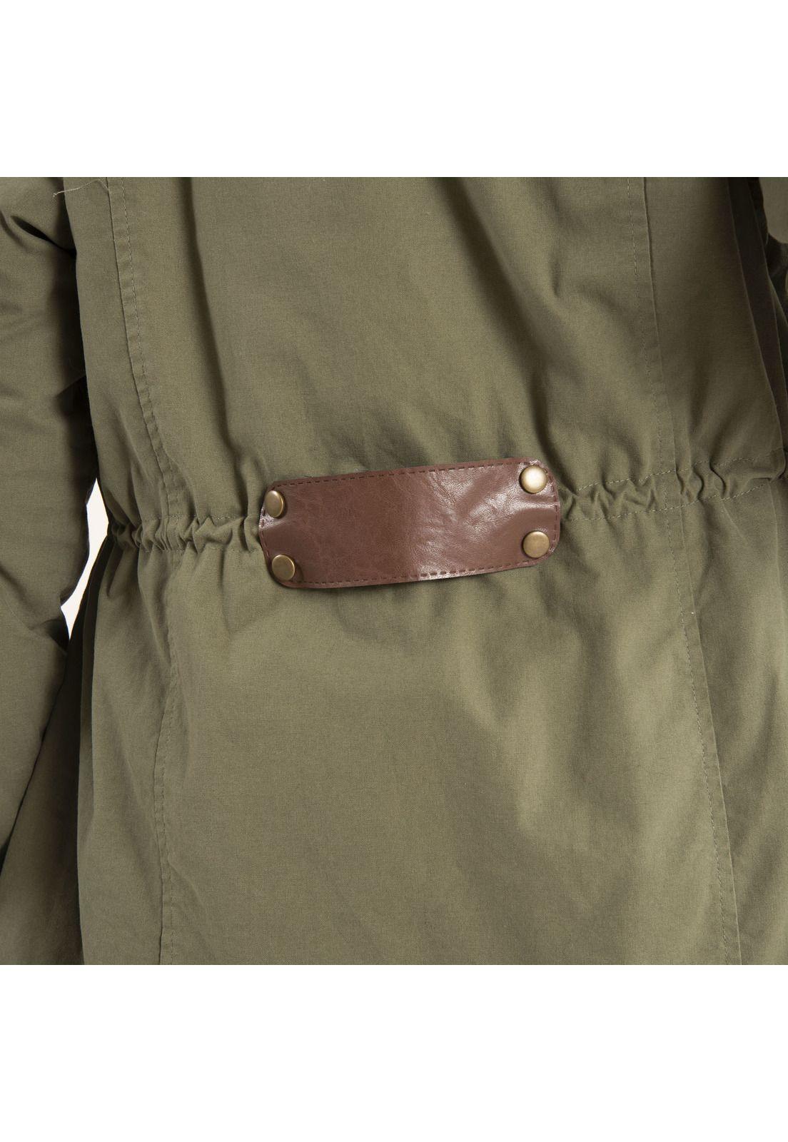 Chaqueta Mujer Bianca Verde Petróleo-5