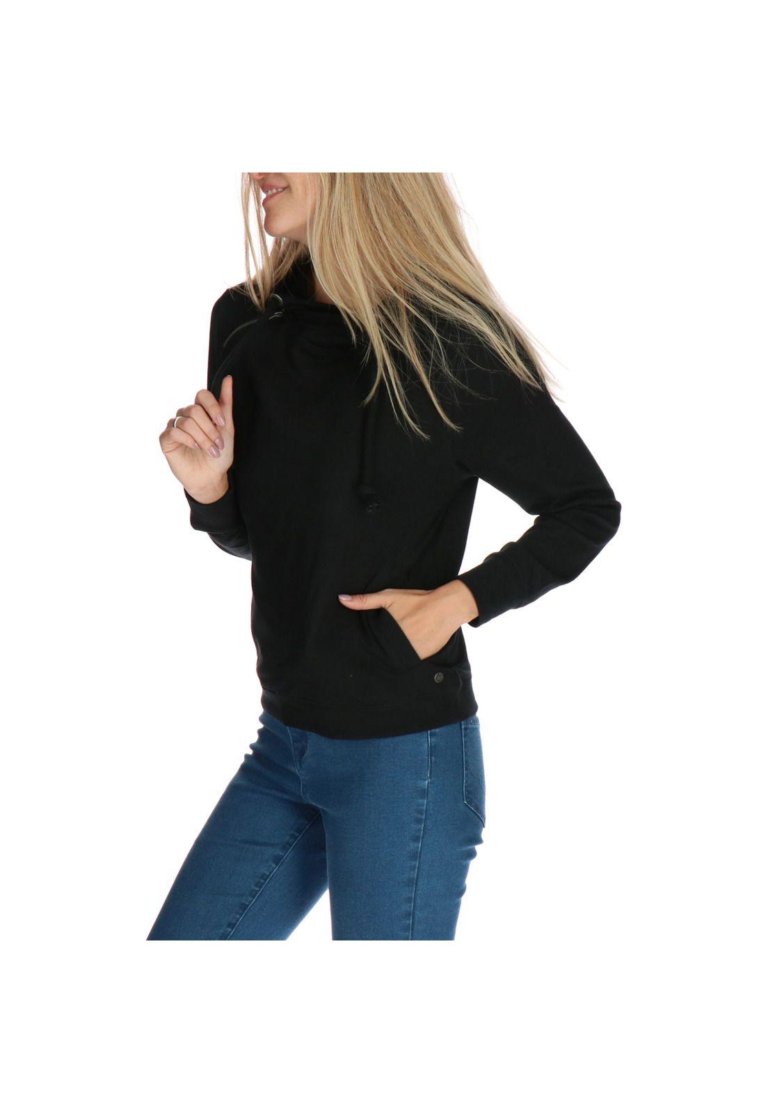 Poleron Parker Asymmetrical Negro-1