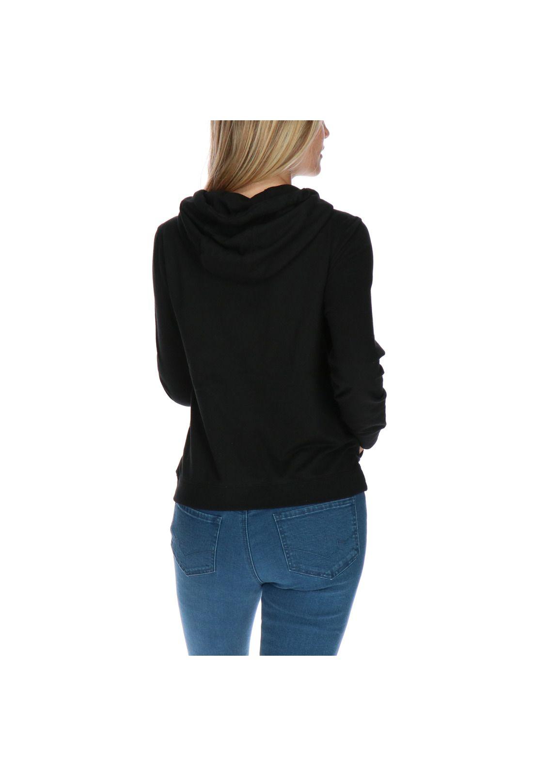 Poleron Parker Asymmetrical Negro-2