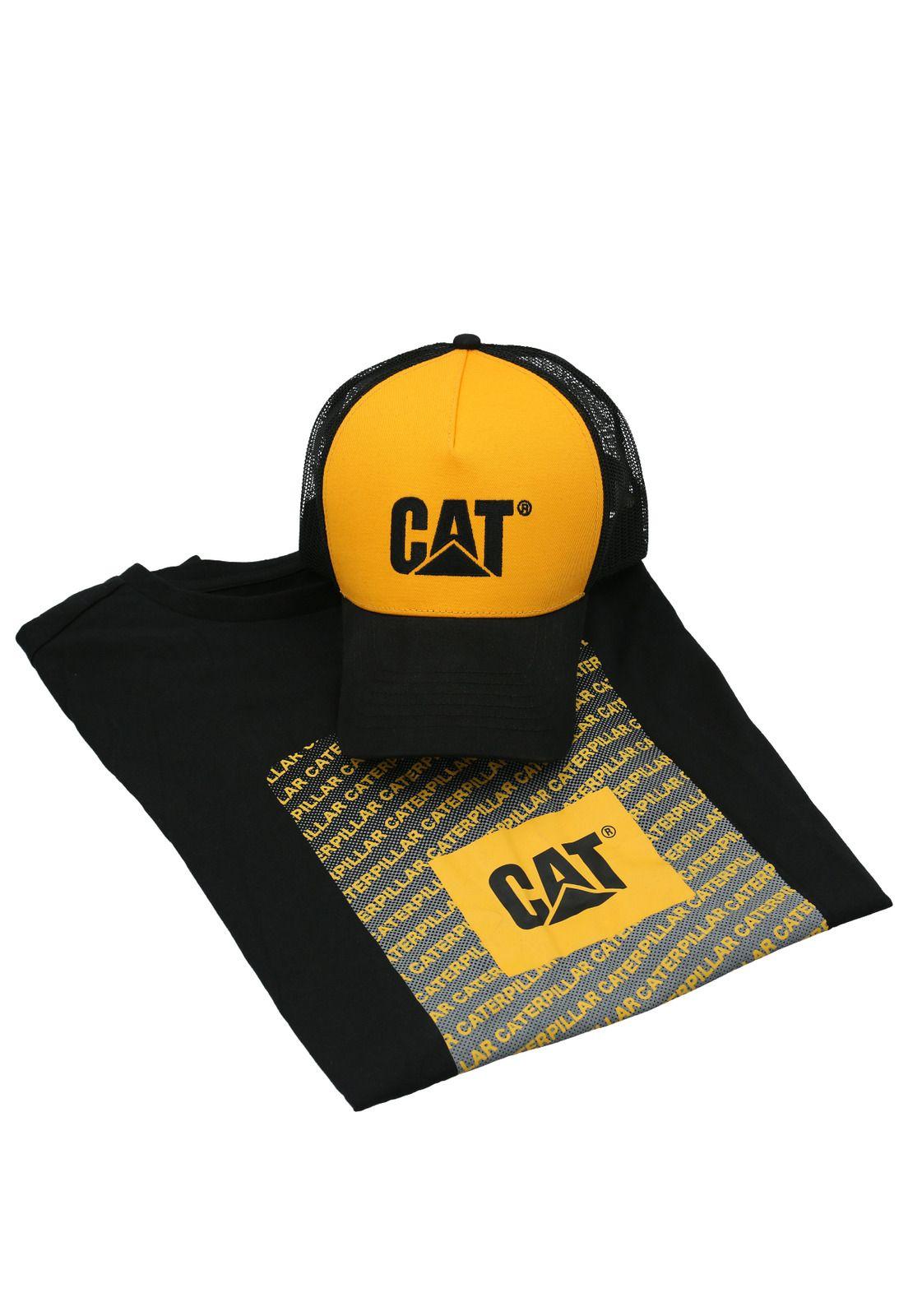 Pack Polera Hombre Cat Repeat + Jockey Multicolor-0