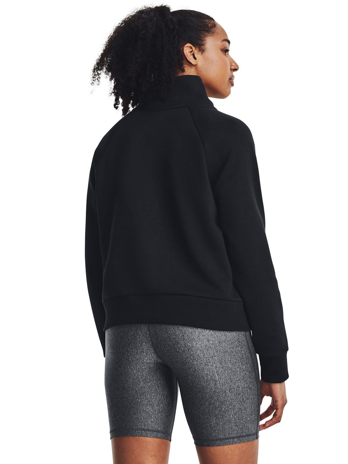 Polerón UA Rival Negro para mujer-4