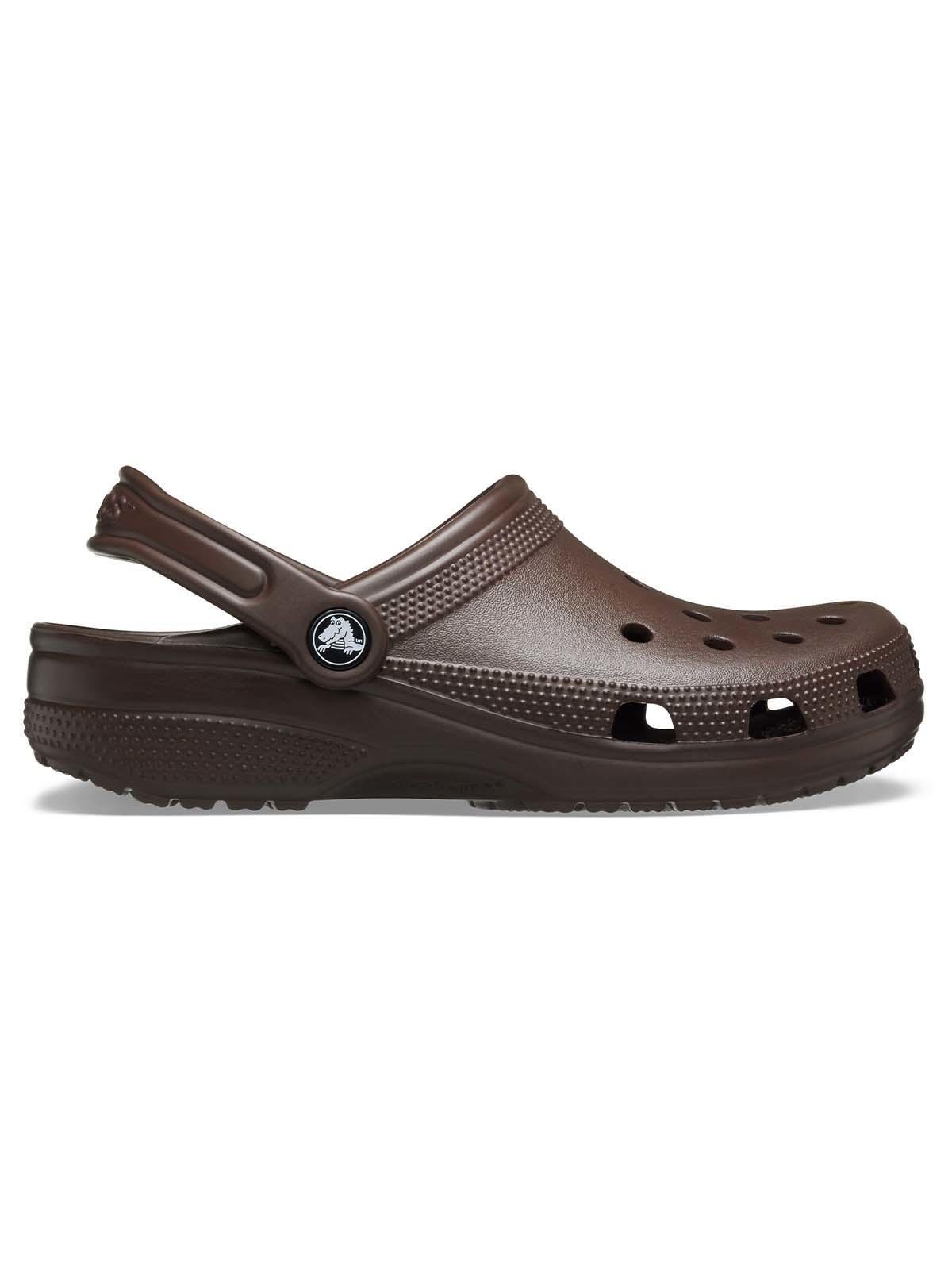 Zueco Crocs Unisex Classic Clog Café Osc-0