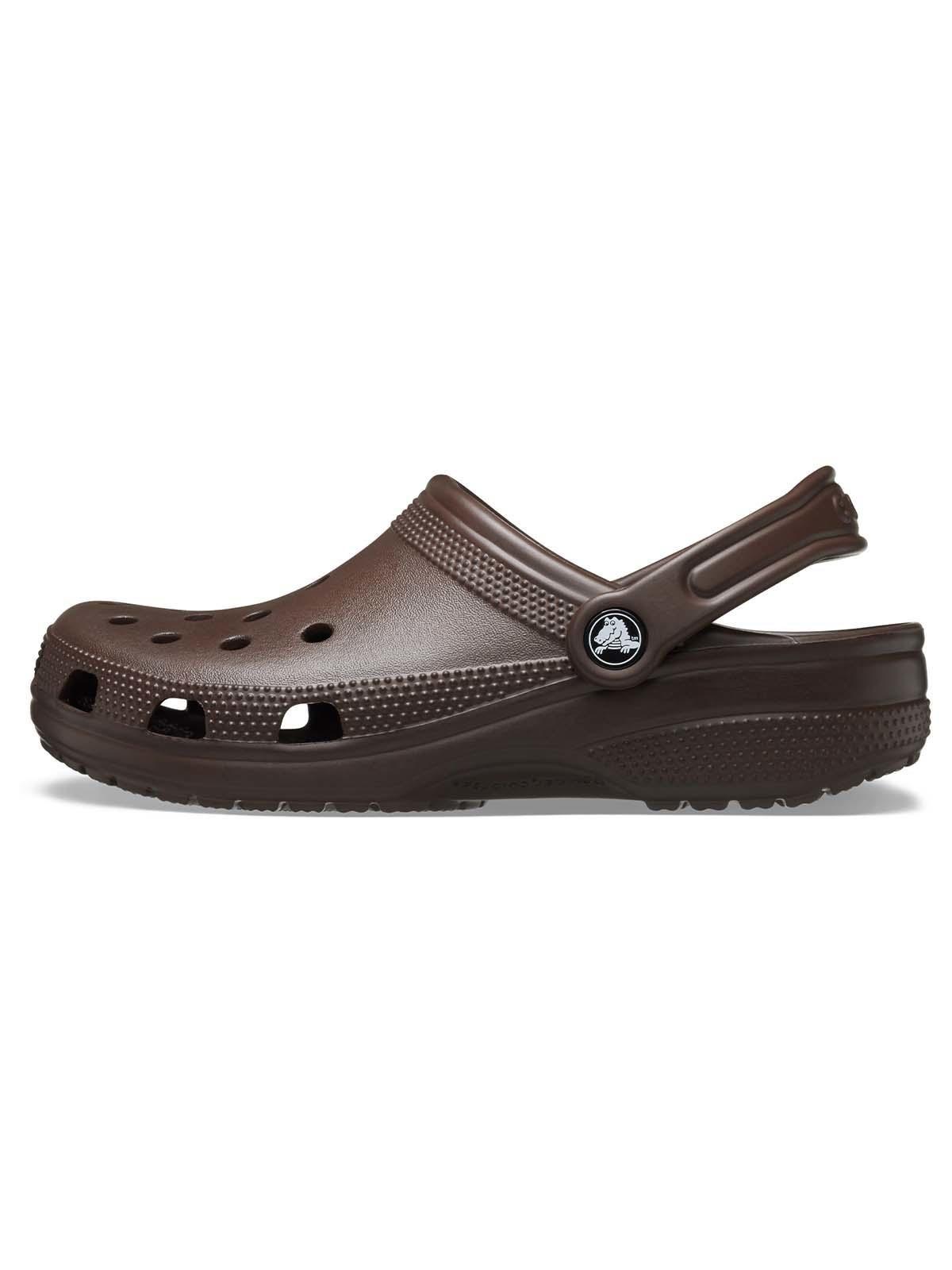 Zueco Crocs Unisex Classic Clog Café Osc-2