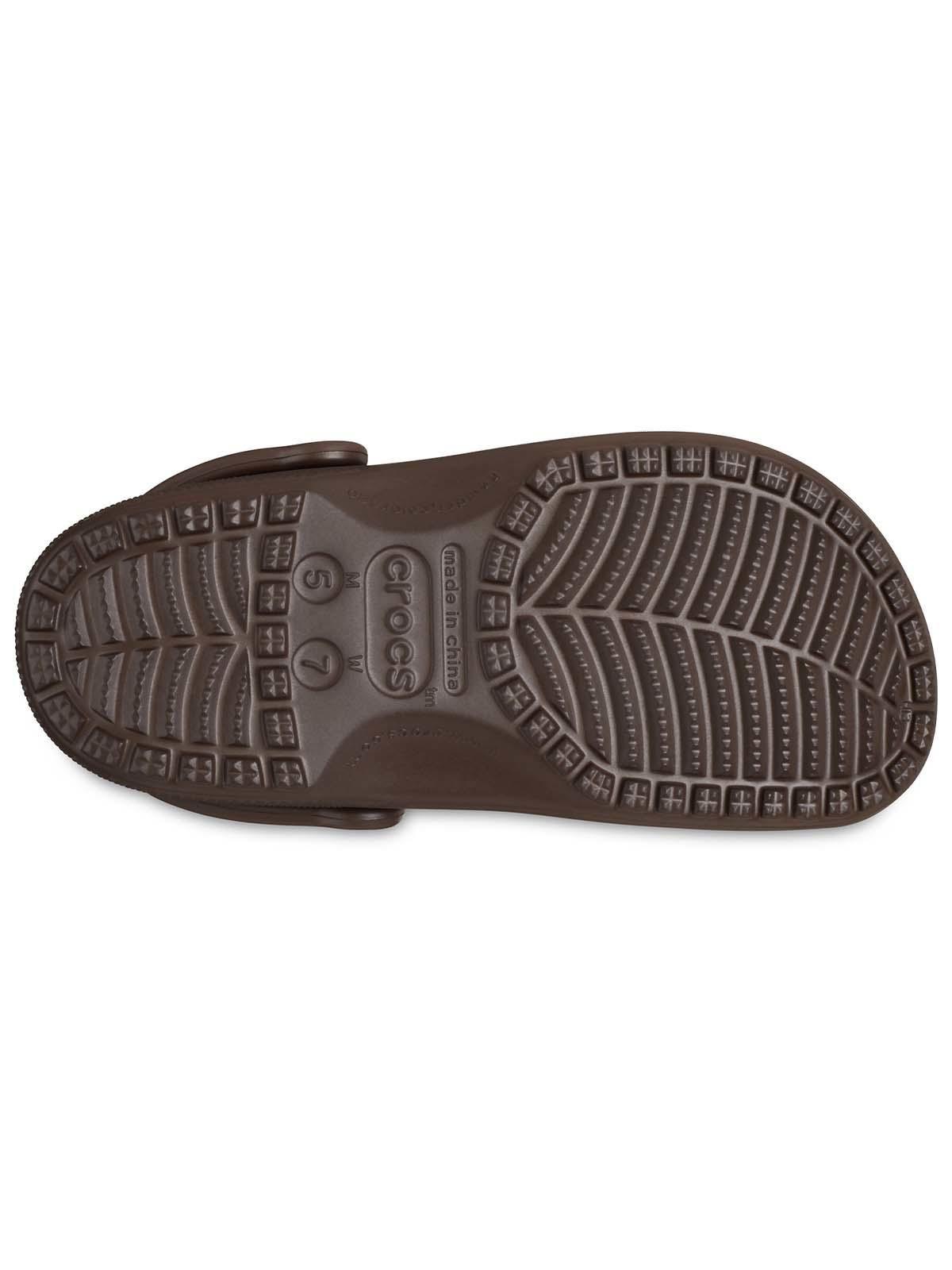 Zueco Crocs Unisex Classic Clog Café Osc-6