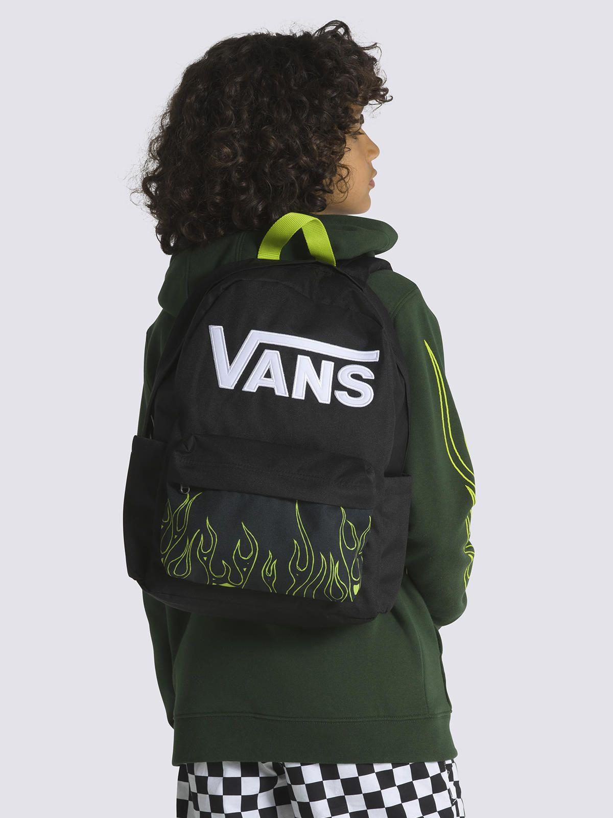 Mochila New Skool Backpack Negro Niño-1