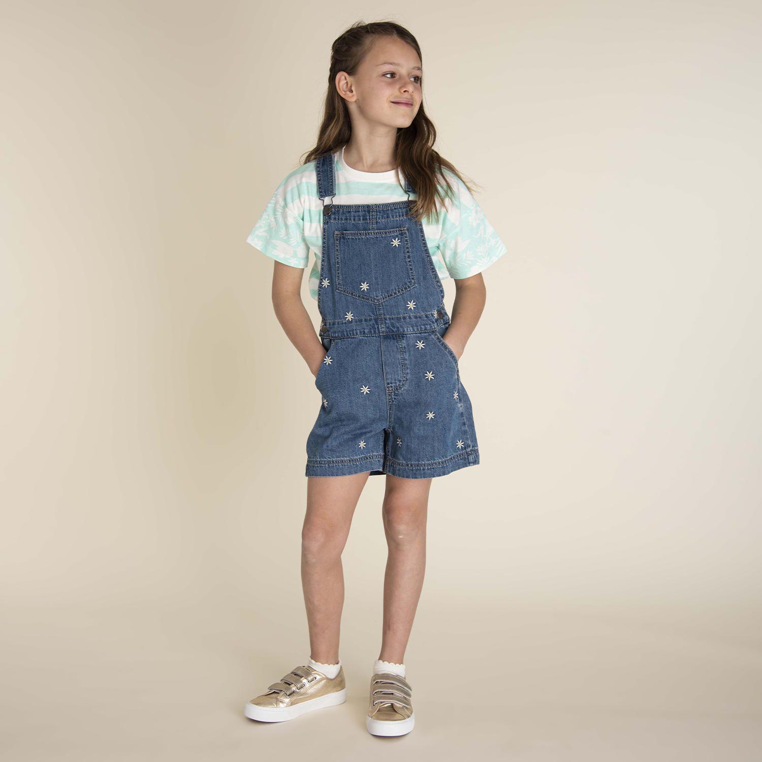 Jardinera Niña Shorts Camo-0