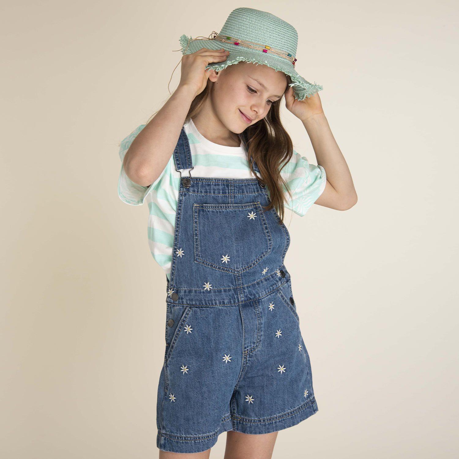 Jardinera Niña Shorts Camo-1