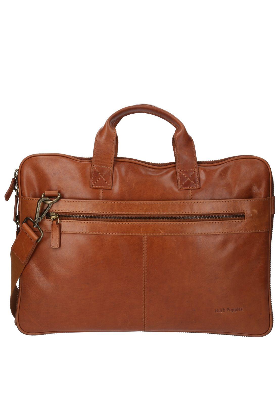 Maletín Cuero Hombre Om Hamilton Café-0