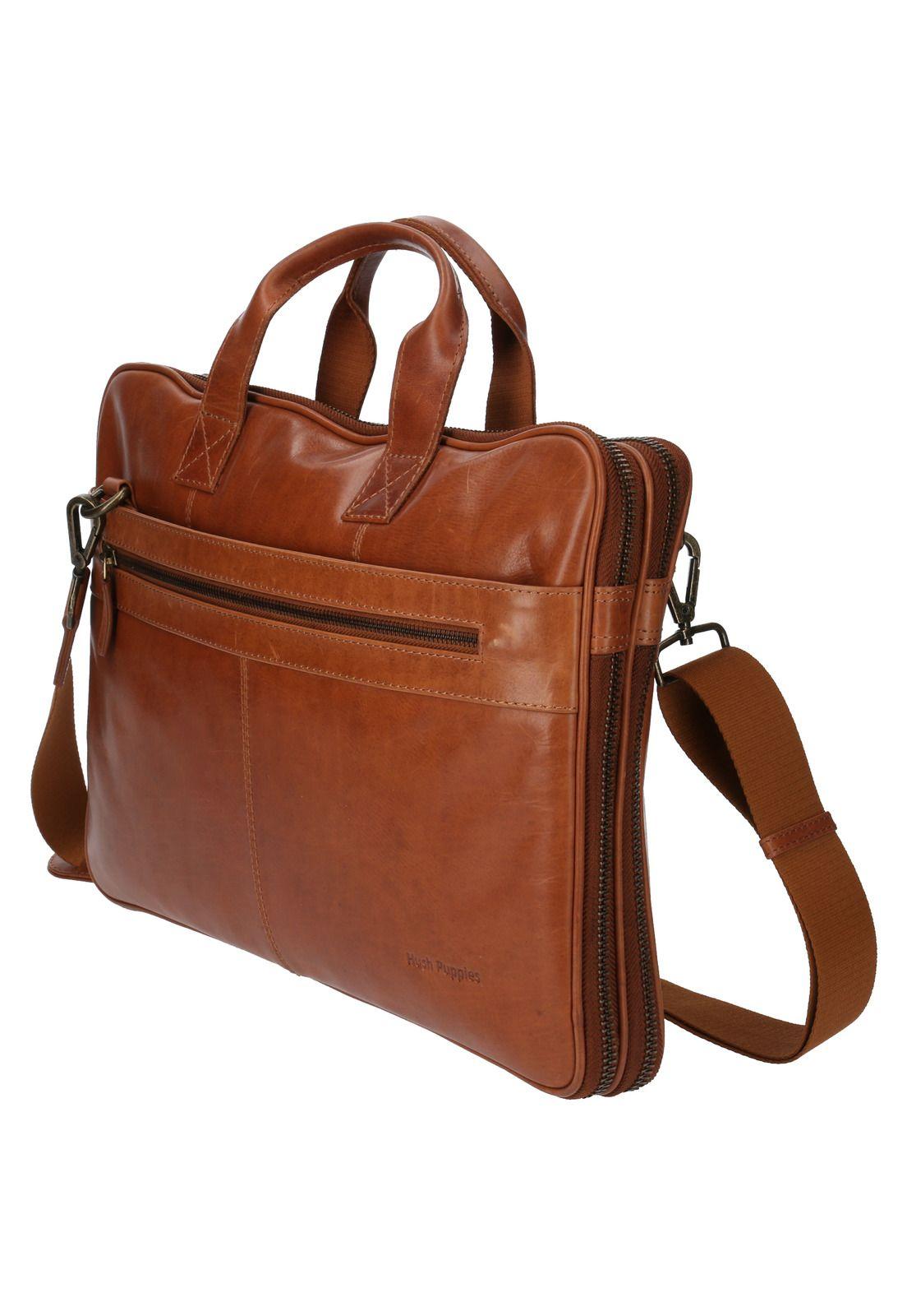 Maletín Cuero Hombre Om Hamilton Café-1