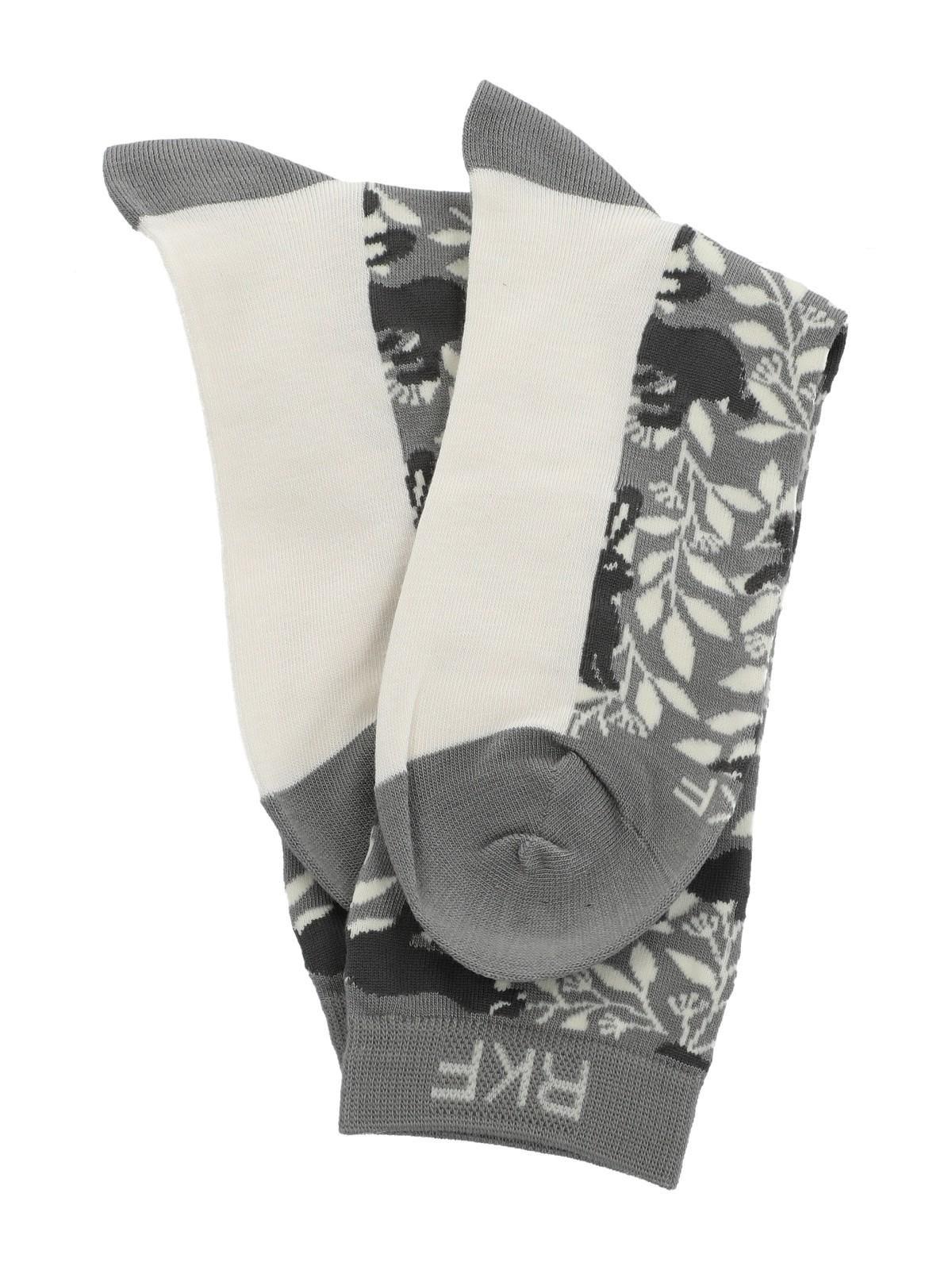 Calcetín Bambú Mujer C Bunny Gris-2