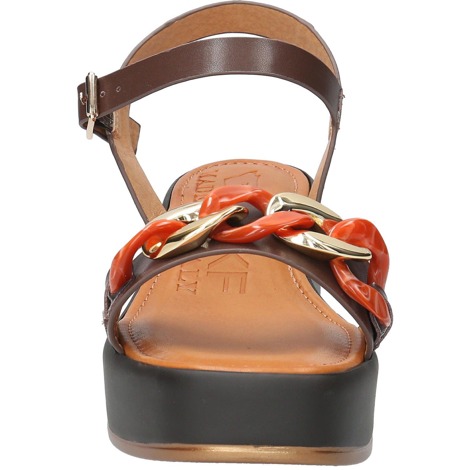 Sandalia Mujer Madda Café Oscuro-3