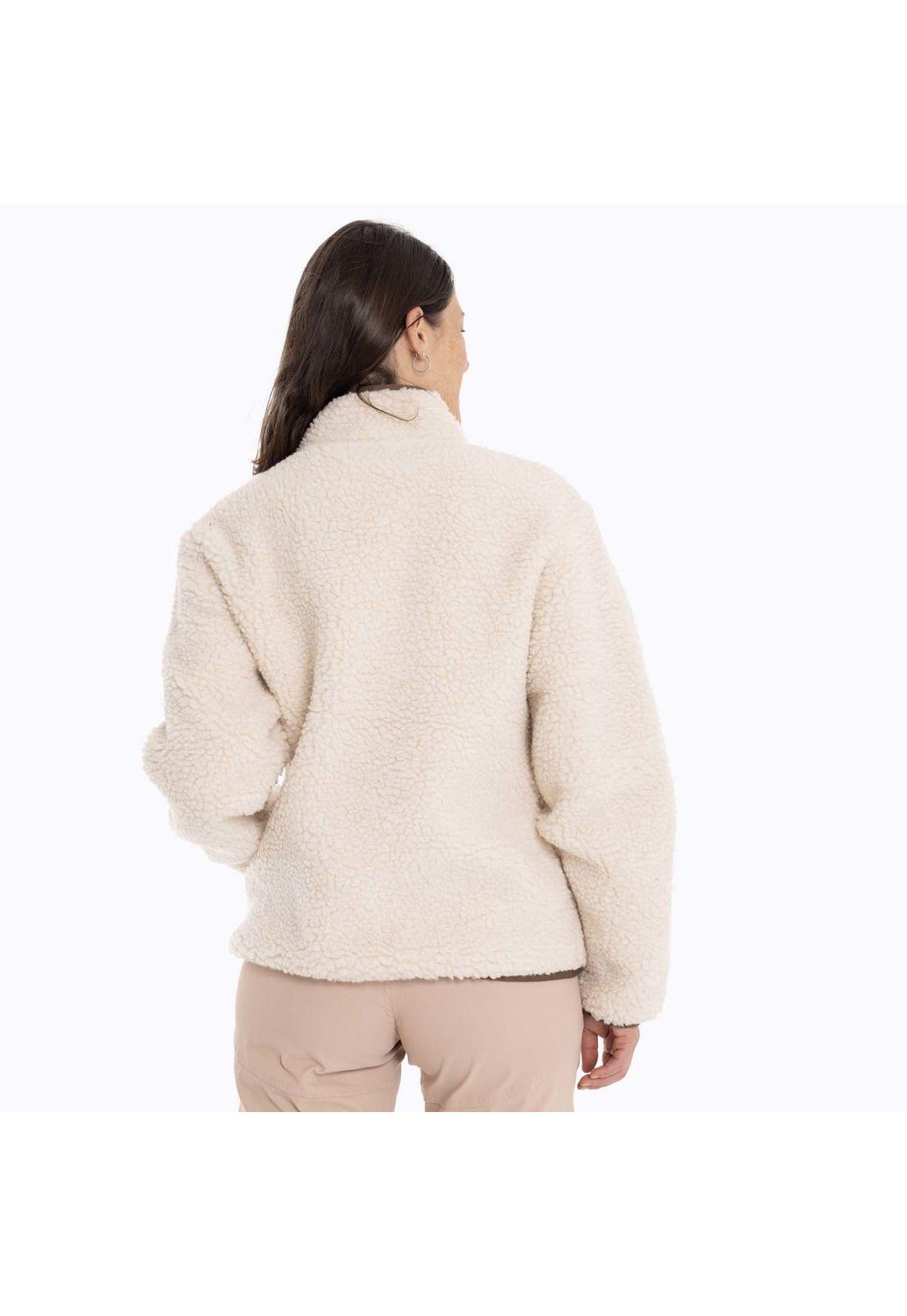 Polar Mujer Sagava Sherpa Crema Merrell-3