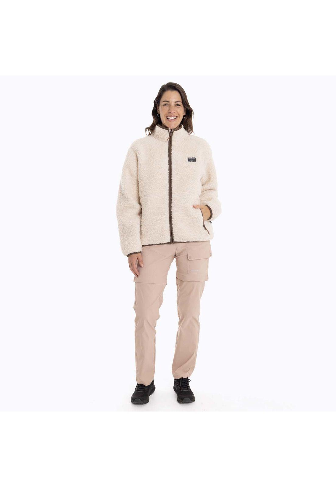 Polar Mujer Sagava Sherpa Crema Merrell-6