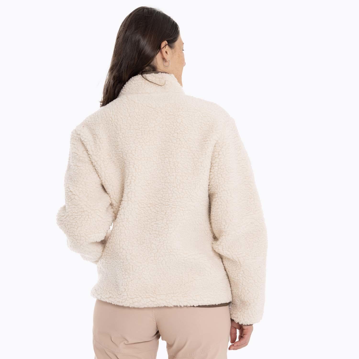 Polar Mujer Sagava Sherpa Crema Merrell-3