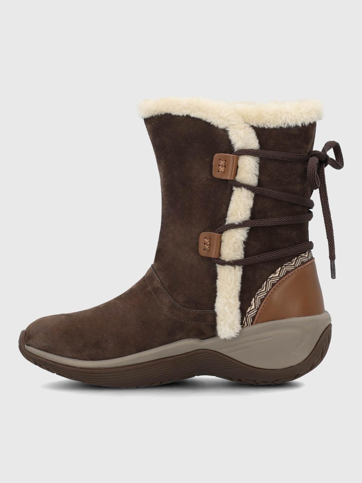 Bota Mujer Spinal Rug Bootie Café Oscuro-4