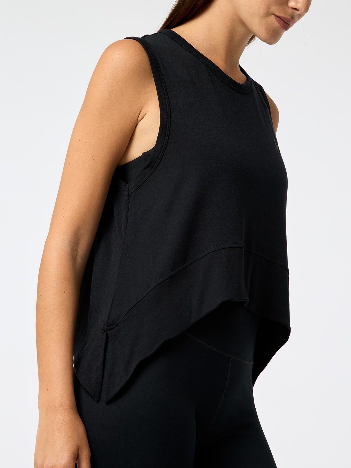Polera Modal Vest Aloe Negro Mujer-3