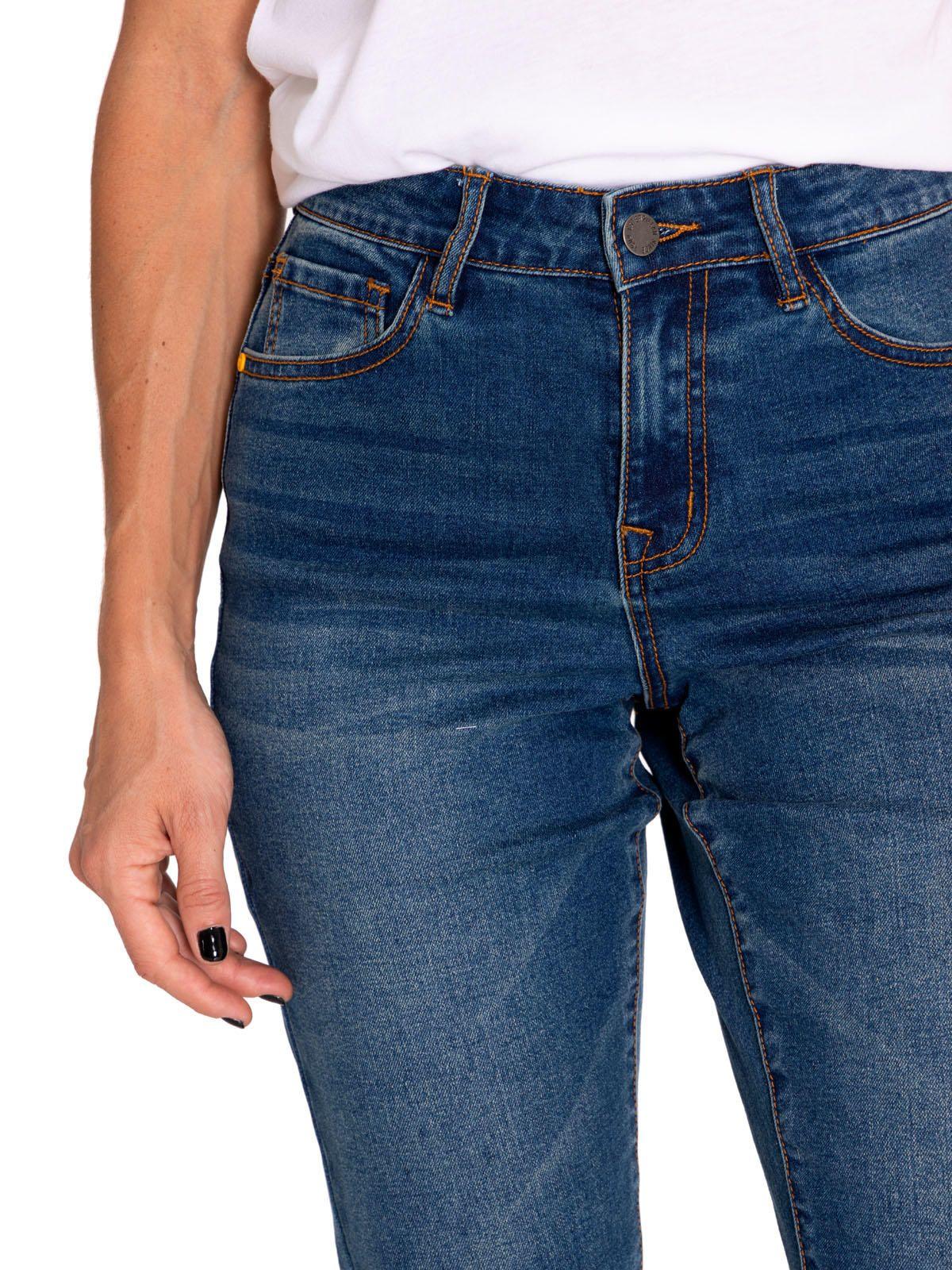 Jeans Denim Mujer Triblend Mid-Rise Skinny Azul-4