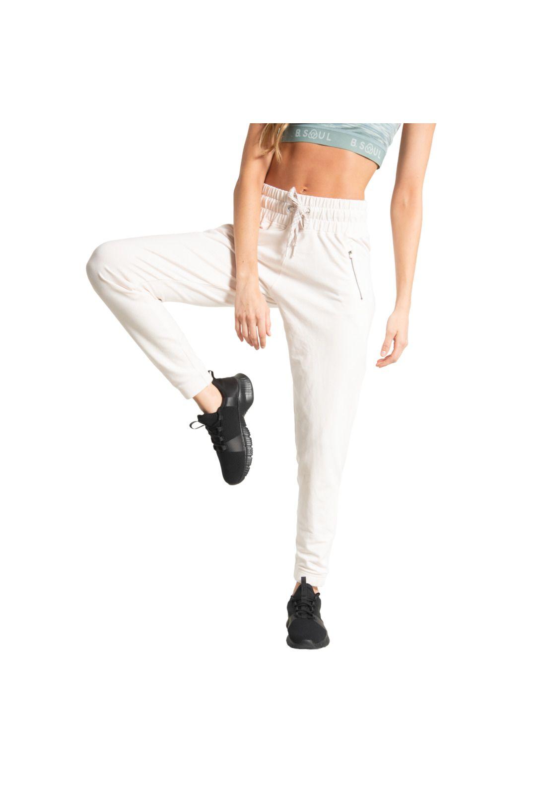 Pantalón Mujer Travel Pants Crema-0