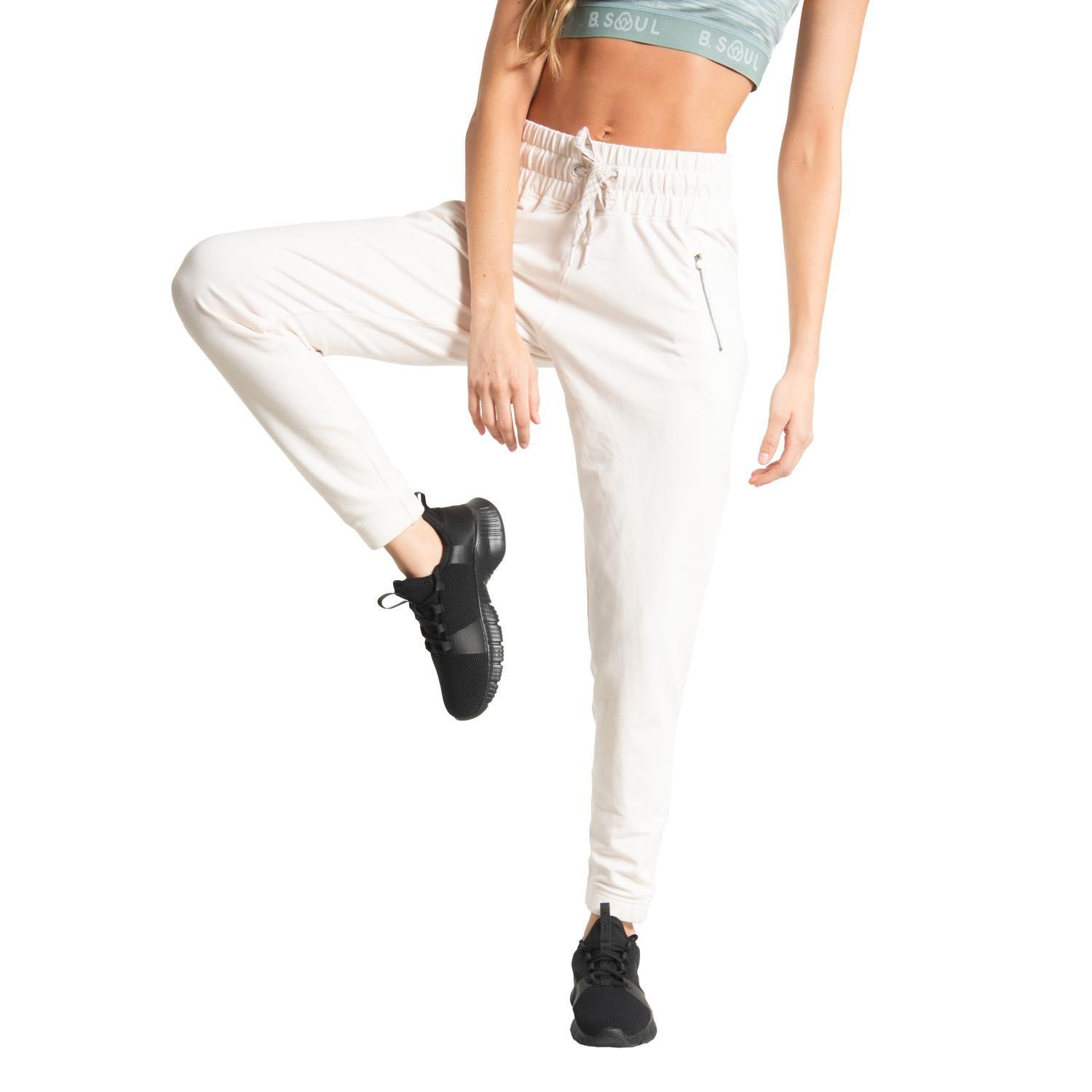 Pantalón Mujer Travel Pants Crema-0