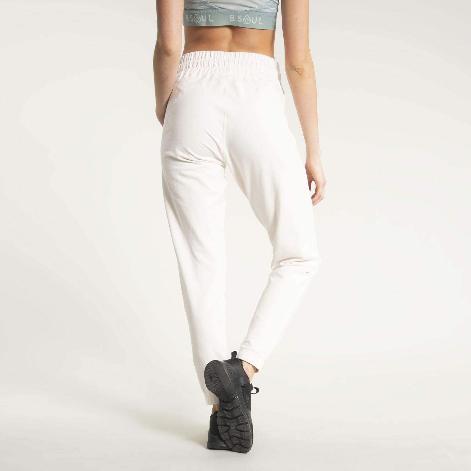 Pantalón Mujer Travel Pants Crema-2