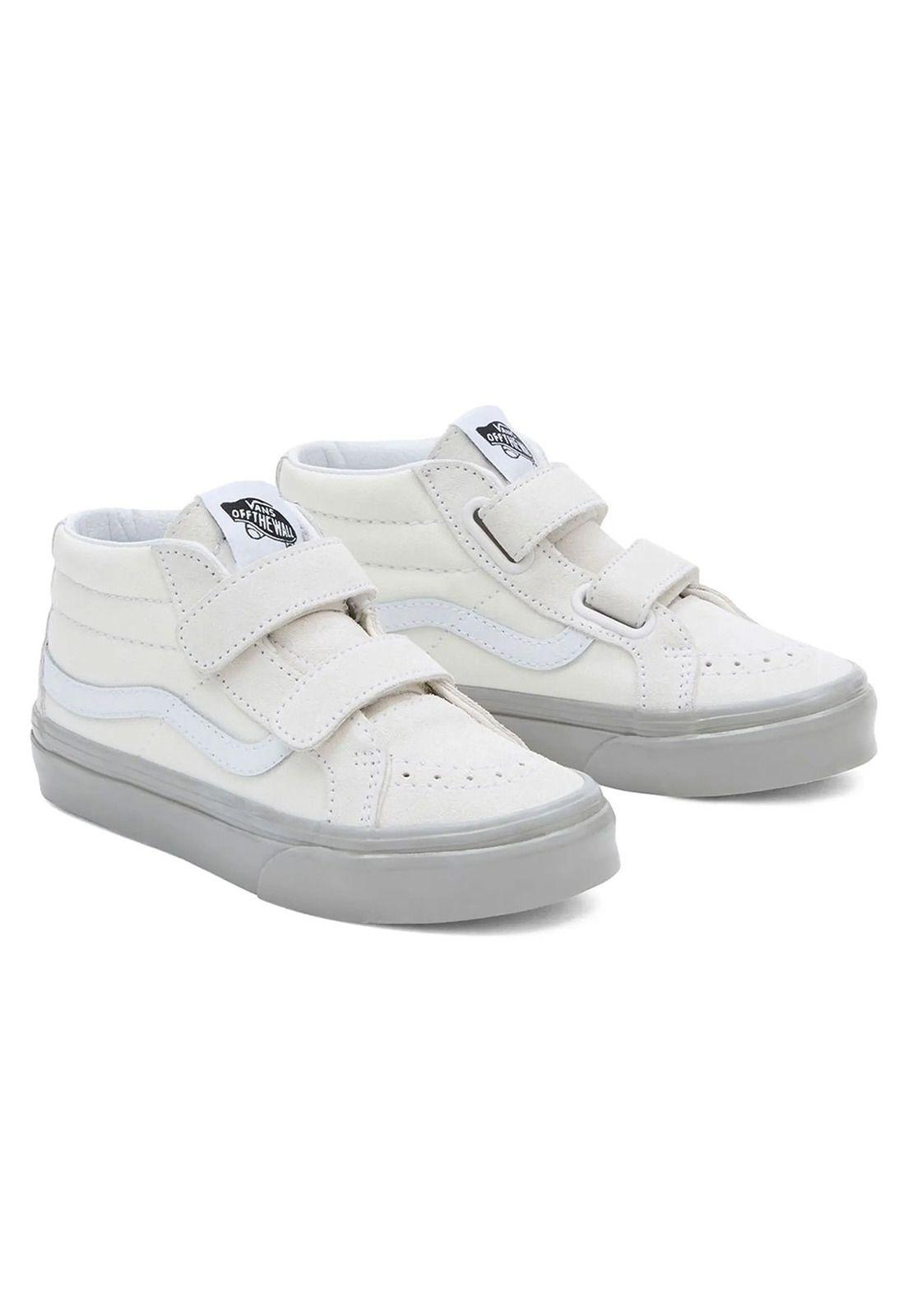 Zapatilla Urbana Niño SK8-Mid Reissue V Blanco-0