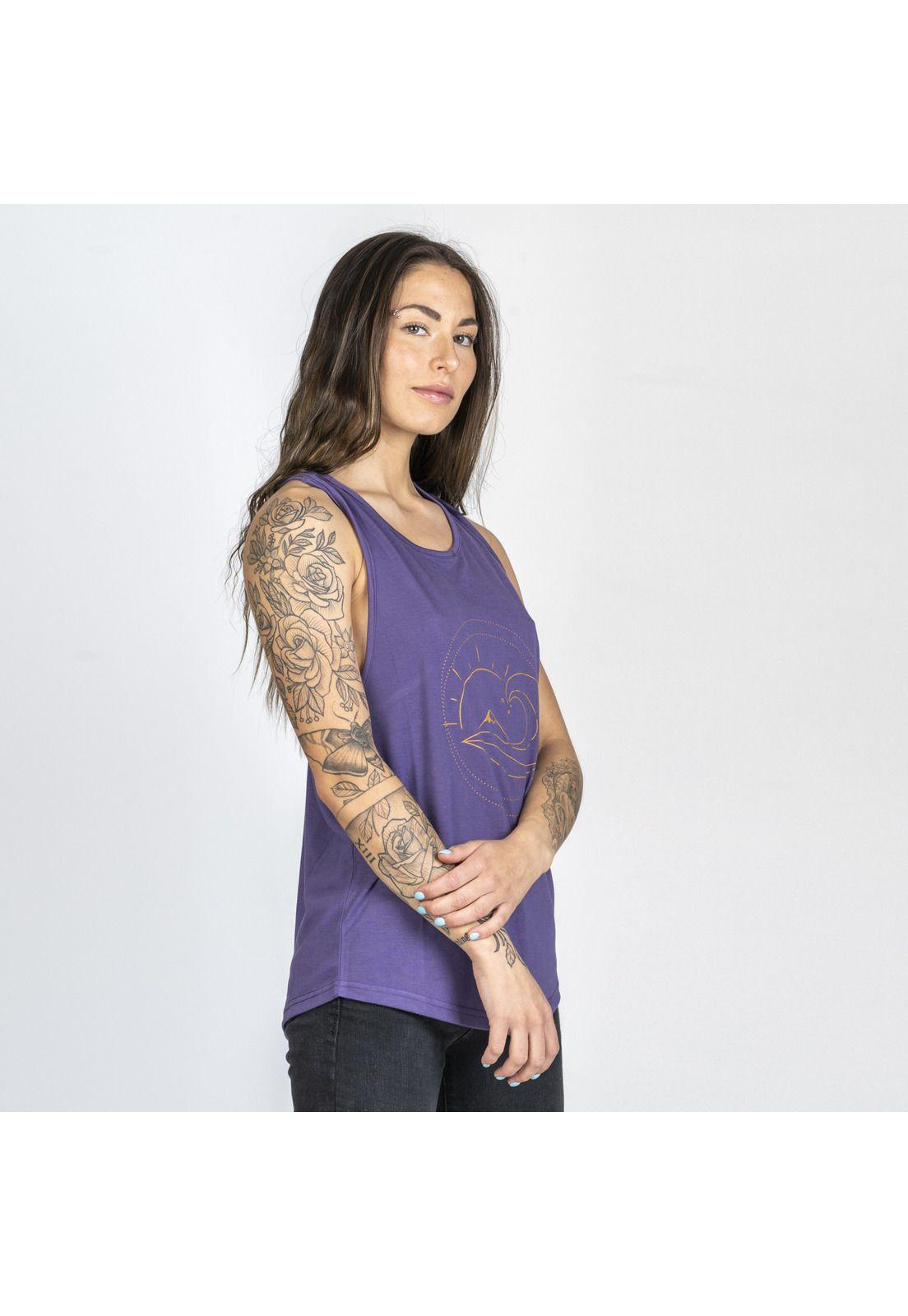 Polera S/M Mujer Baltra Morado-0