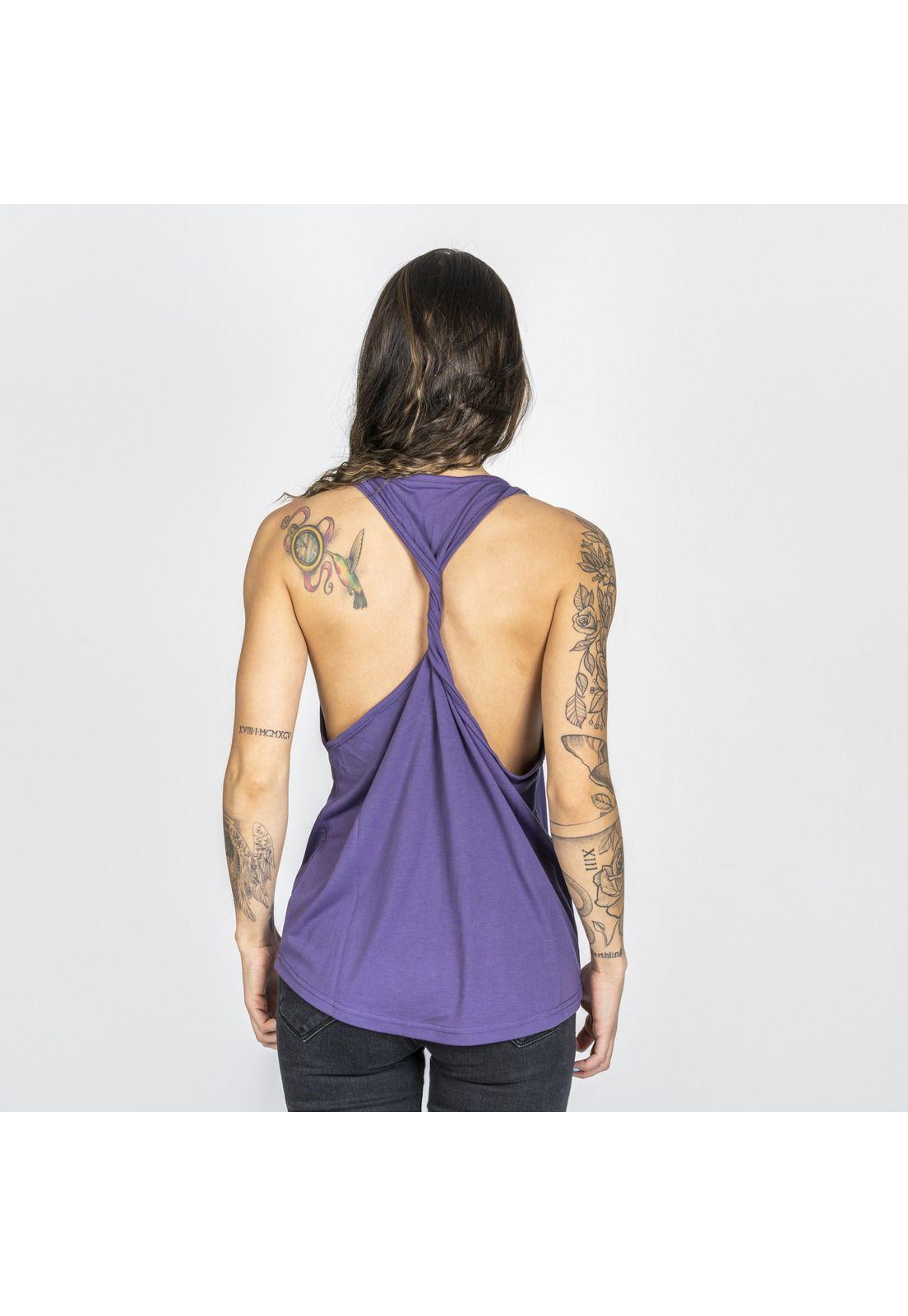 Polera S/M Mujer Baltra Morado-2