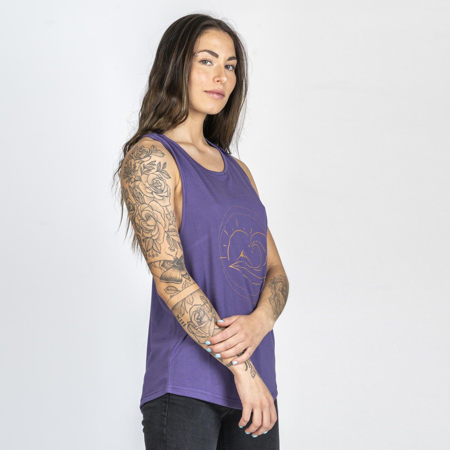 Polera S/M Mujer Baltra Morado-0