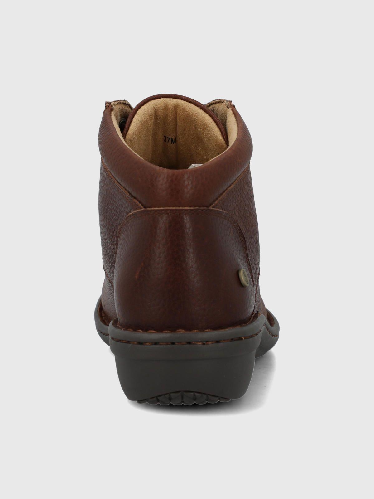 Botin Cuero Mujer Sazon Café-6