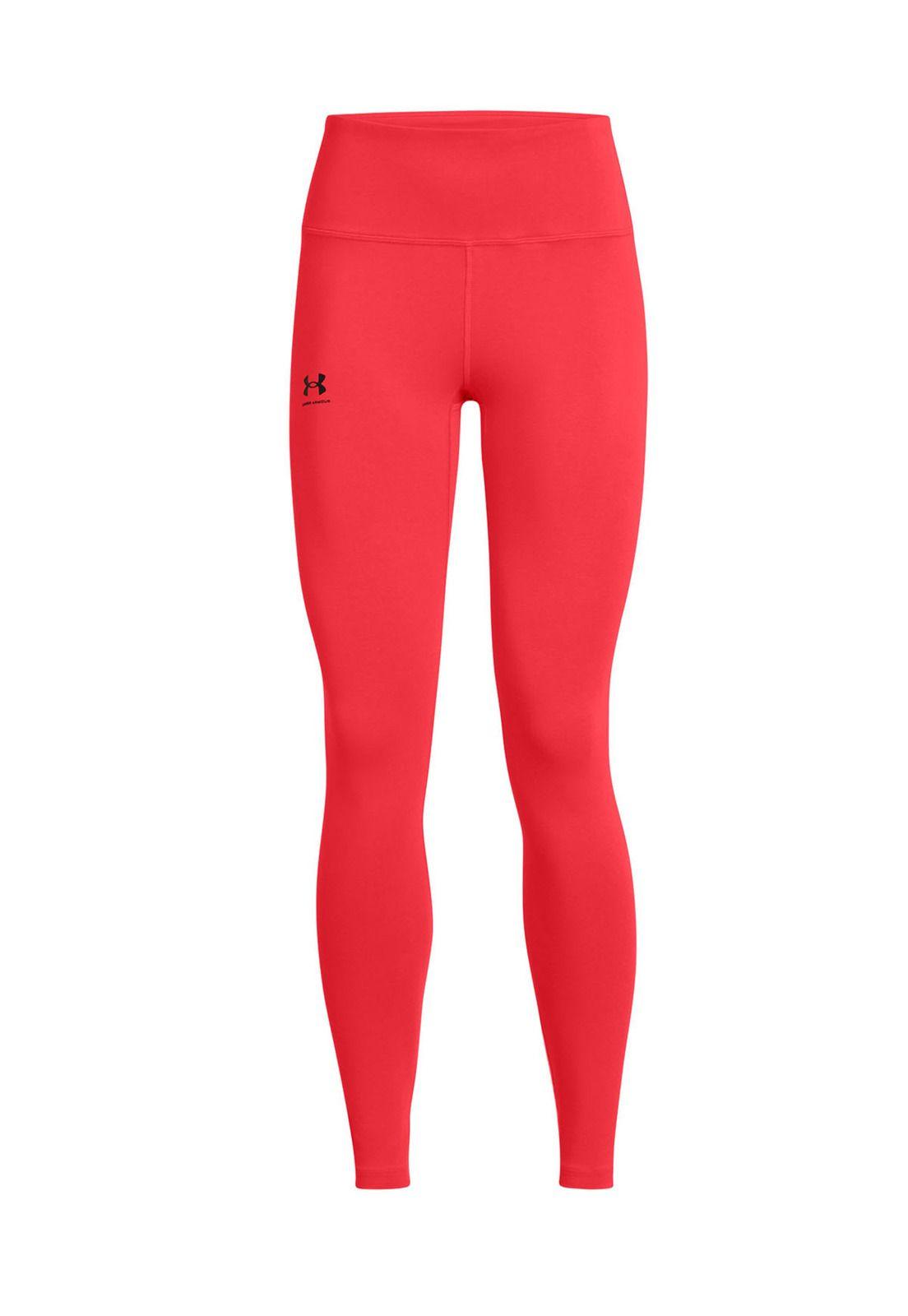 Leggings UA Rival para mujer Rojo-0