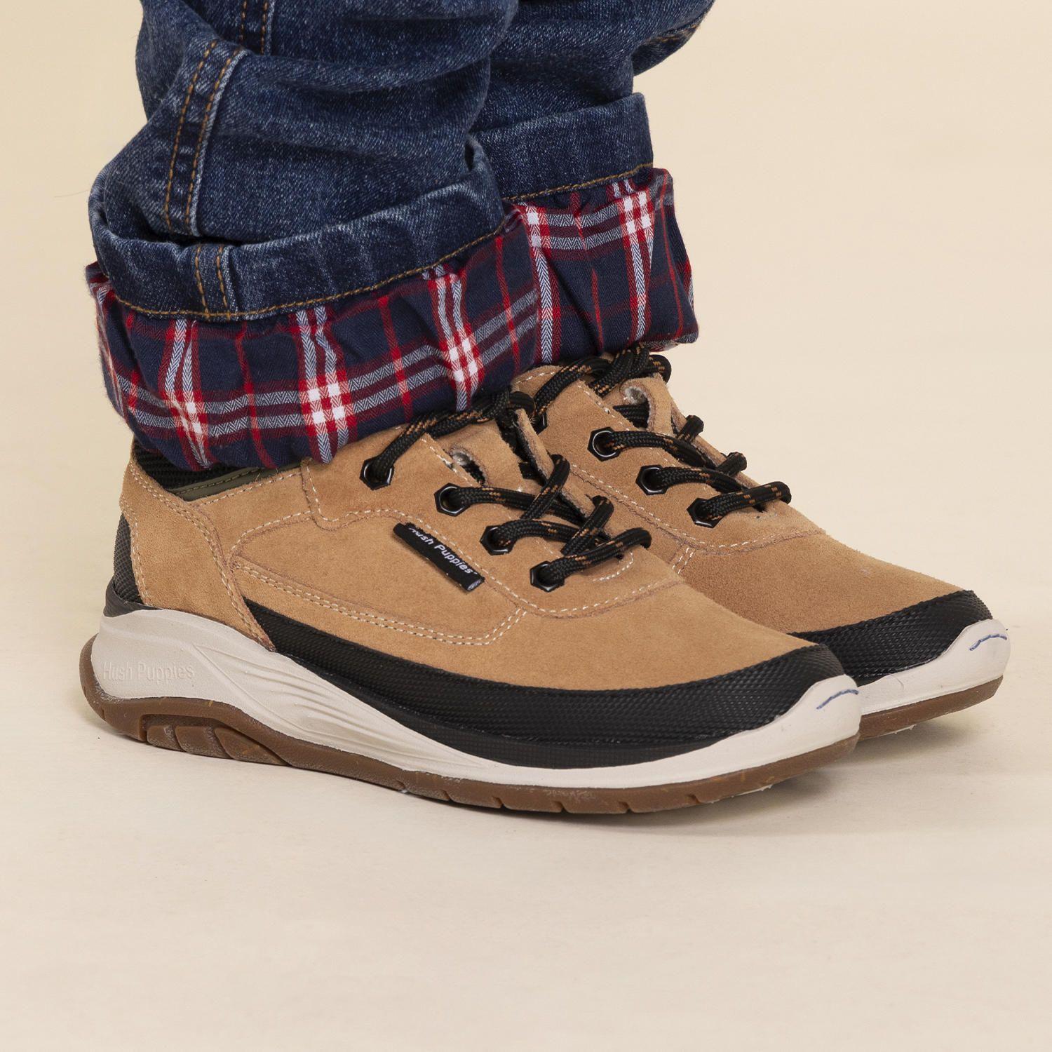 Zapatilla Cuero Niño Birke Azul-1