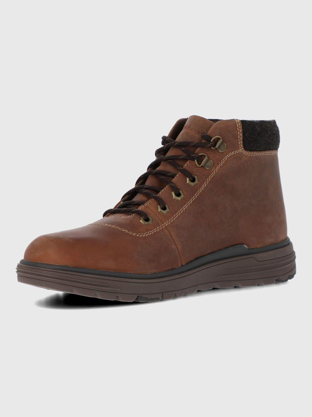 Botin Cuero Hombre Jorano Café-5