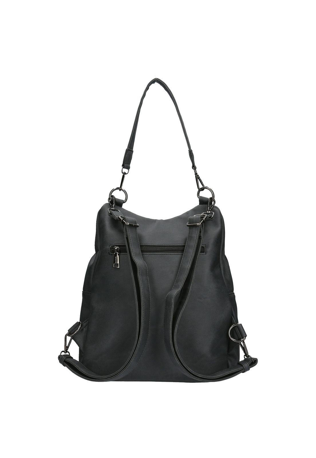 Mochila Convertible Mujer Arran Backbag Negro-2