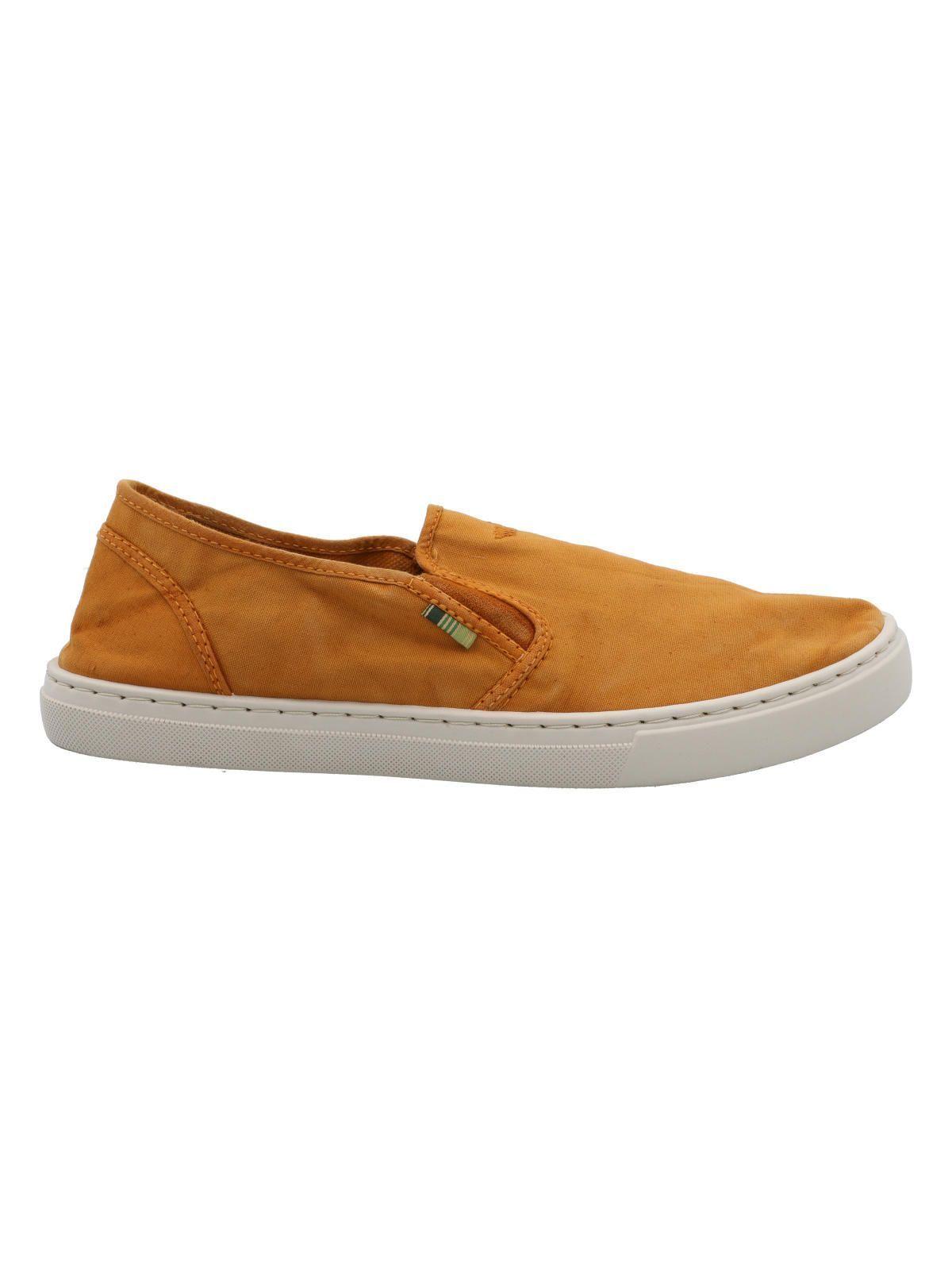 Zapatilla Algodón Orgánico Hombre Kea Café-0