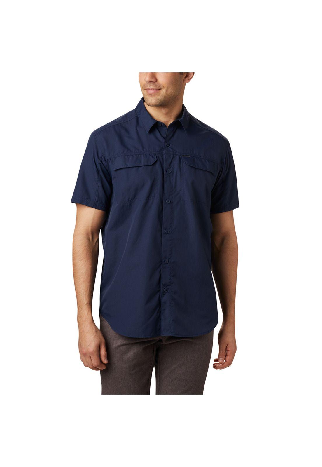 Camisa Nylon Hombre Silver Ridge 2.0 Azul-0