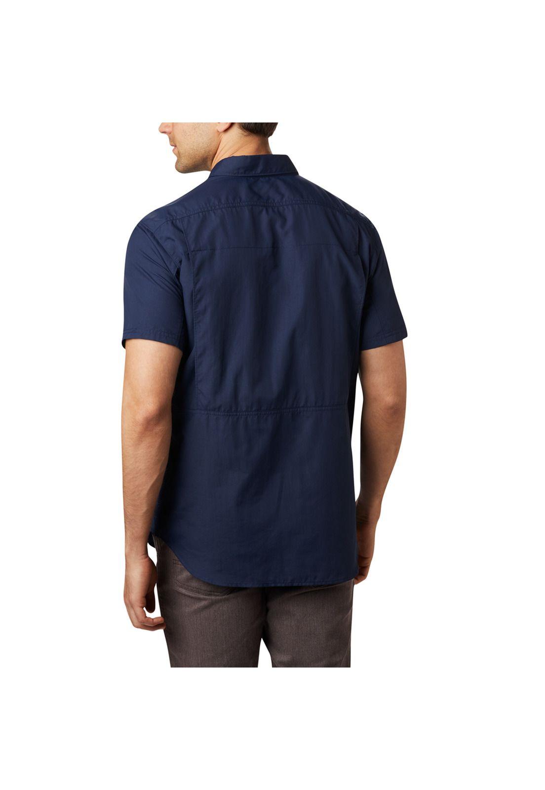 Camisa Nylon Hombre Silver Ridge 2.0 Azul-1
