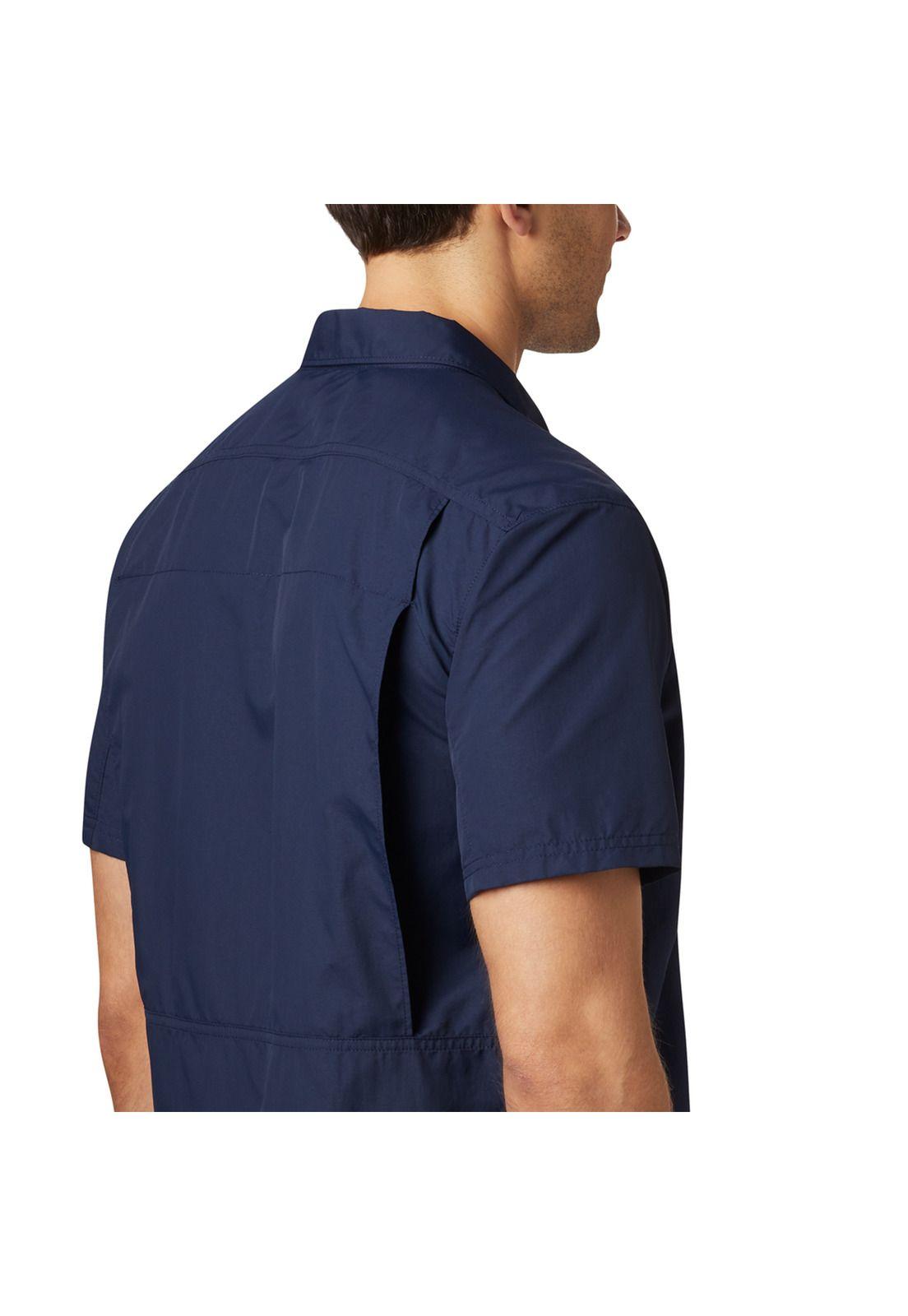 Camisa Nylon Hombre Silver Ridge 2.0 Azul-3