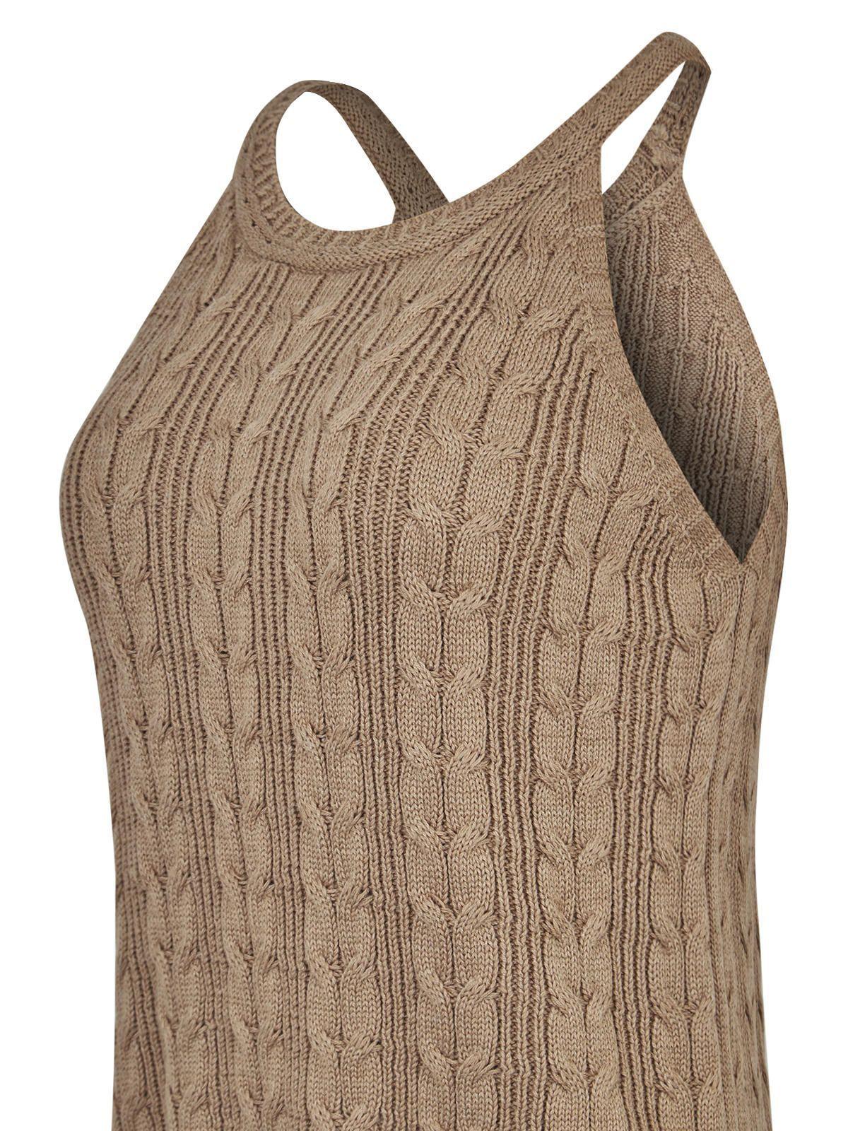 Polera Algodón Orgánico Café Samar Mujer -3