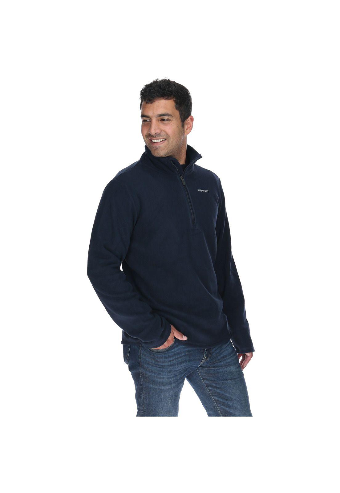 Polar Hombre M Micro Fleece Azul-4